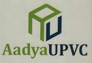 AADYA UPVC (and logo) trademark logo