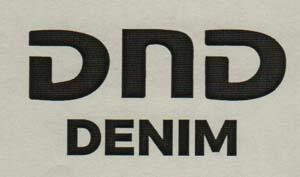 DnD DENIM (and logo) trademark logo