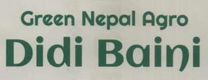GREEN NEPAL AGRO DIDI BAINI (and logo) trademark logo