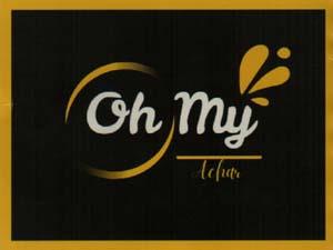 OH MY ACHAR (and logo) trademark logo