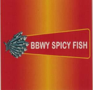 BBWY SPICY FISH (and logo) trademark logo