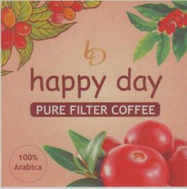 LD HAPPY DAY (and logo) trademark logo