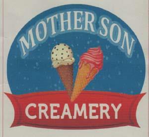 MOTHER SON (and logo) trademark logo