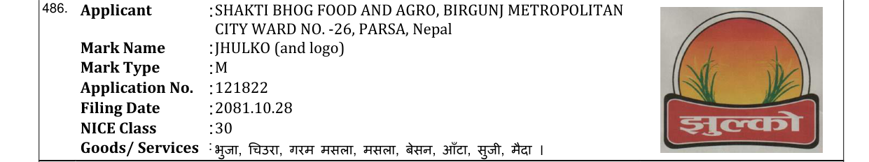 Original bulletin entry for JHULKO (and logo)