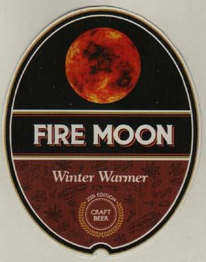 FIRE MOON CRAFT BEER (650 ML & 330 ML BOTTLE 5% ALC) (and logo) trademark logo
