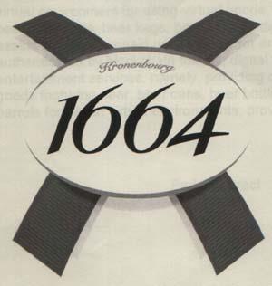 KRONENBOURG 1664 (and logo) trademark logo