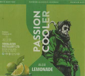 PASSION COOLER (and logo) trademark logo