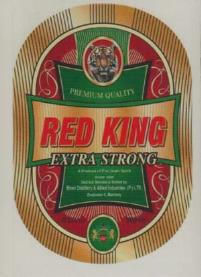 RED KING EXTRA STRONG (and logo) trademark logo