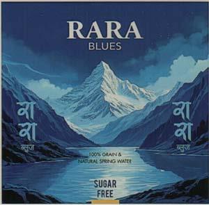RARA BLUES (and logo) trademark logo