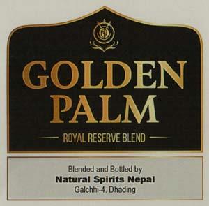 GOLDEN PALM (and logo) trademark logo