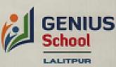 GENIUS SCHOOL LALITPUR (and logo) trademark logo