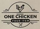 ONE CHICKEN FOUR ITEM (and logo) trademark logo