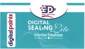 DIGITAL SEALING LITE INTERIOR EMULSION (and logo) trademark logo