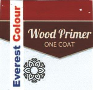 ONE COAT WOOD PRIMER (and logo) trademark logo