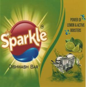 Sparkle Dishwash Bar (and logo) trademark logo
