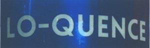 LO-QUENCE (and logo) trademark logo