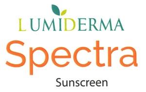 LUMIDERMA SPECTRA (and logo) trademark logo