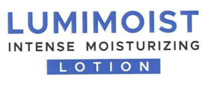 LUMIMOIST (and logo) trademark logo
