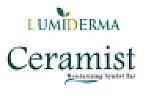 LUMIDERMA CERAMIST (and logo) trademark logo