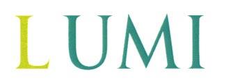 LUMI (and logo) trademark logo