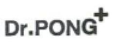 Dr. PONG+ (and logo) trademark logo