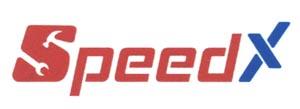 SPEEDX (and logo) trademark logo