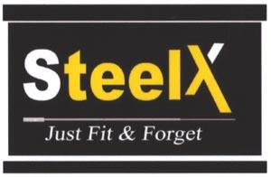 STEELX (and logo) trademark logo