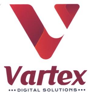V VARTEX (and logo) trademark logo