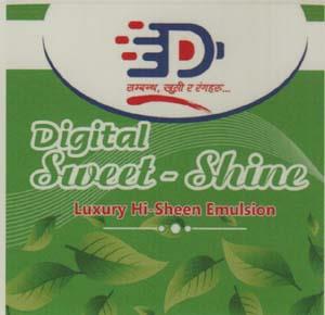 Digital Sweet-Shine luxury Hi-sheen emulsion (and logo) trademark logo