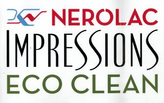 NEROLAC IMPRESSIONS ECO CLEAN (and logo) trademark logo