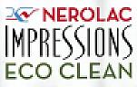 NEROLAC IMPRESSIONS ECO CLEAN (and logo) trademark logo