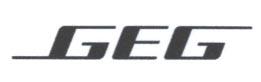 GEG (and logo) trademark logo