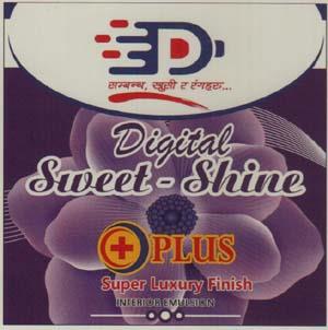 DIGITAL SWEET SHINE PLUS (and logo) trademark logo