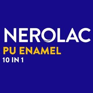 NEROLAC PU ENAMEL 10 IN 1 (and logo) trademark logo