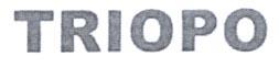 TRIOPO (and logo) trademark logo