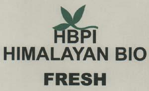 HBPI HIMALAYAN BIO FRESH (and logo) trademark logo