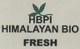 HBPI HIMALAYAN BIO FRESH (and logo) trademark logo