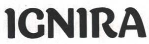 IGNIRA (and logo) trademark logo