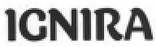 IGNIRA (and logo) trademark logo