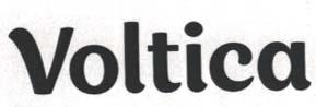 VOLTICA (and logo) trademark logo