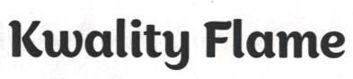 KWALITY FLAME (and logo) trademark logo