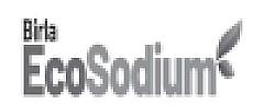 BIRLA ECOSODIUM (and logo) trademark logo