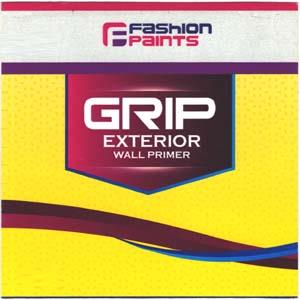 FASHION PAINTS GRIP EXTERIOR WALL PRIMER (and logo) trademark logo