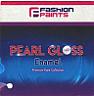FASHION PAINTS PEARL GLOSS ENAMEL (and logo) trademark logo