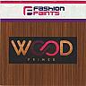 FASHION PAINTS WOOD PRIMER (and logo) trademark logo