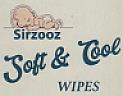 SIRZOOZ SOFT & COOL WIPES (and logo) trademark logo