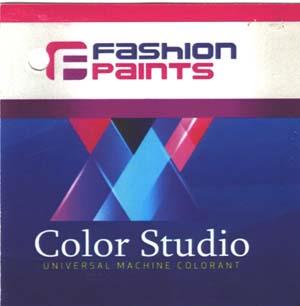 FASHION PAINTS PAINTS COLOR STUDIO (and logo) trademark logo