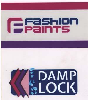 FASHION PAINTS DAMPLOCK (and logo) trademark logo