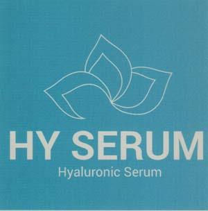 HY SERUM (and logo) trademark logo