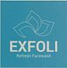 EXFOLI (and logo) trademark logo